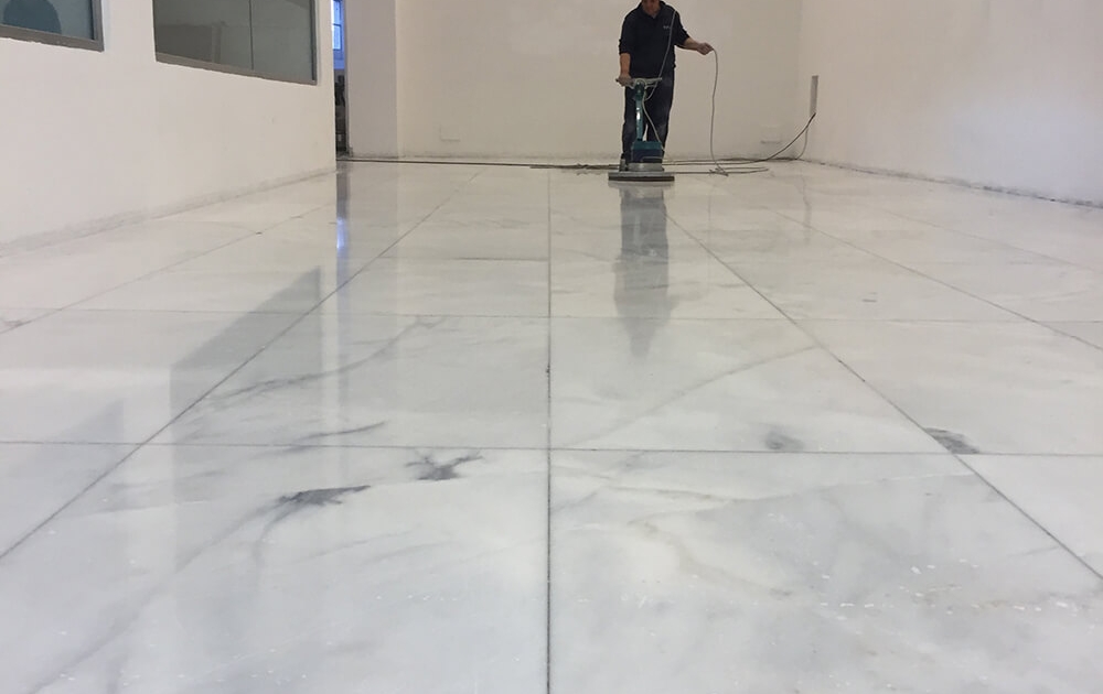 Lucidatura pavimenti in marmo